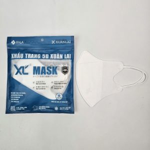 Khẩu trang 5D màu trắng