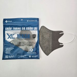 Khẩu trang 5D màu xám