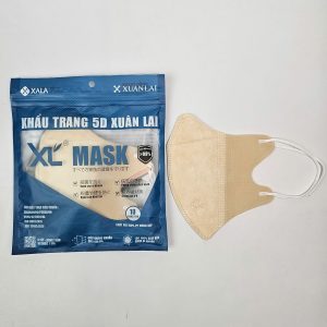 Khẩu trang 5D màu be
