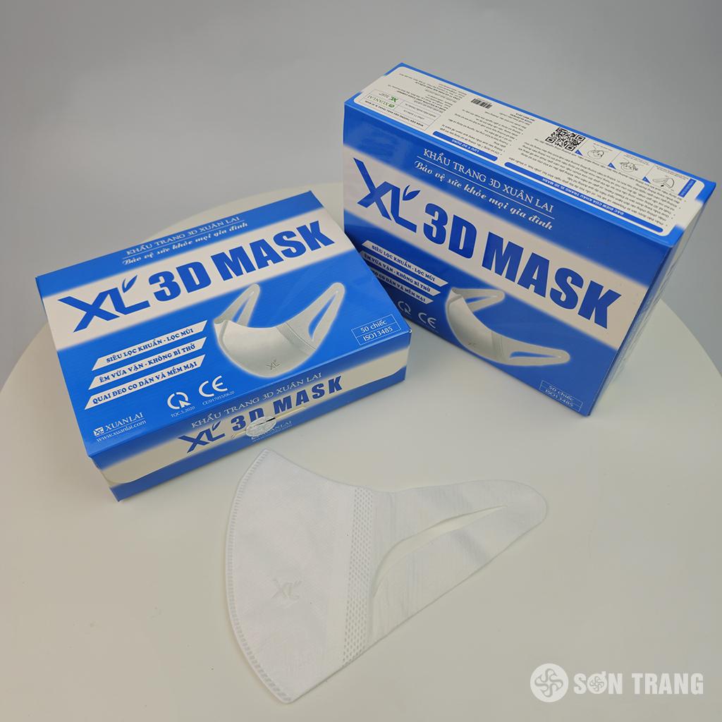 Khẩu trang 3D Xuân Lai 1 Khau trang 3D Xuan Lai khang khuan