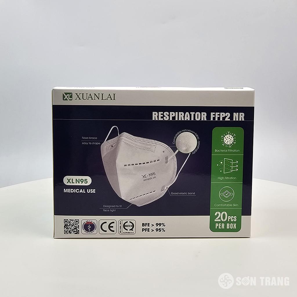 Khẩu trang N95 5 lớp chống độc 2 Khau trang N95 Xuan Lai khong van