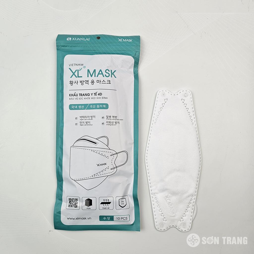 Khẩu trang KF94 kháng khuẩn 4 lớp 4 Khau trang kf94 xuan lai mau trang