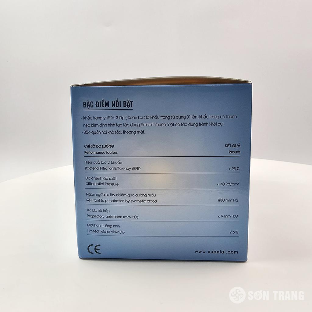 Khẩu trang y tế 3 lớp XL Mask 5 Khau trang y te 3 lop chong tia UV