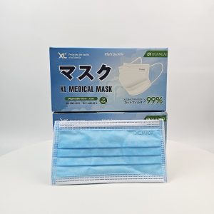 Khau trang y te 3 lop mau xanh